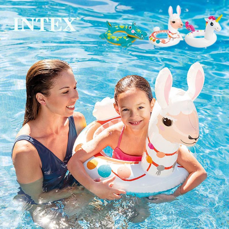 INTEX / INTEX 키즈 플로팅 링 빅 애니멀 링 58221 플로트 우키와 플로팅 백