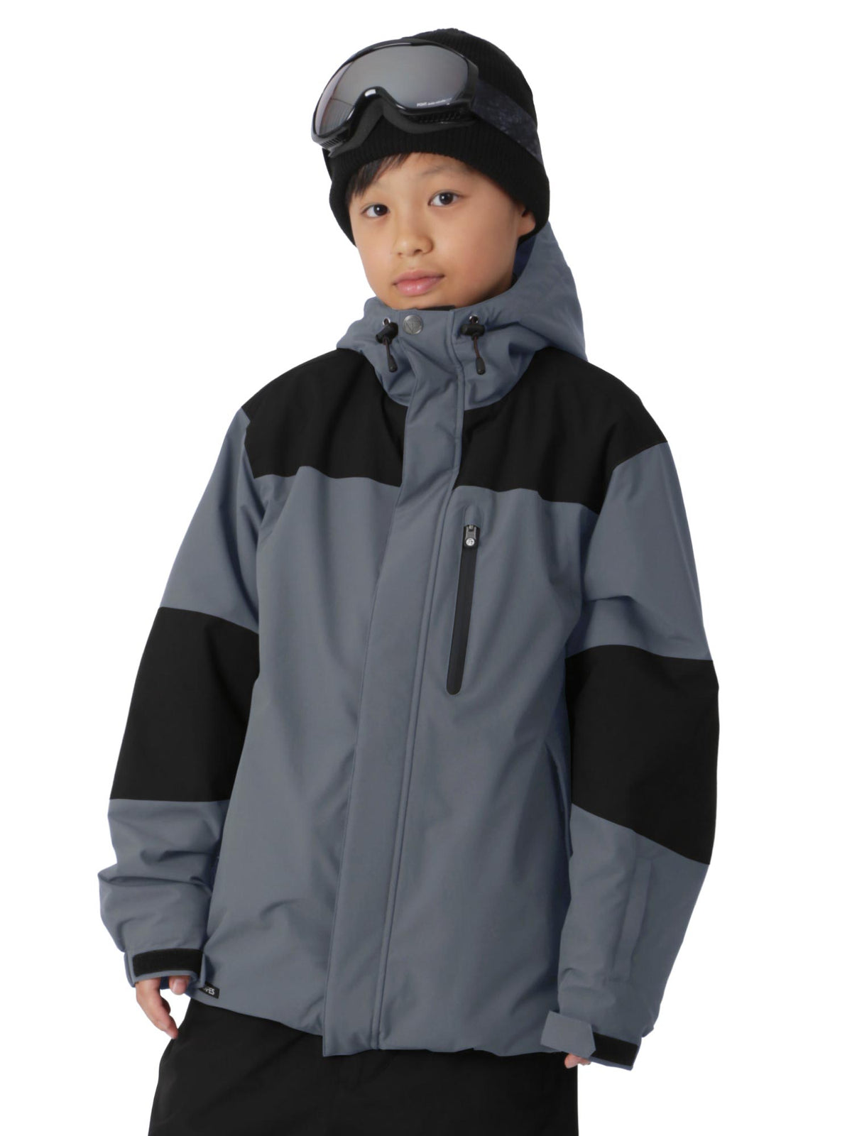 Raglan color scheme Jacket 100~150 cm Snowboard wear Junior PONTAPES PPJJ-120