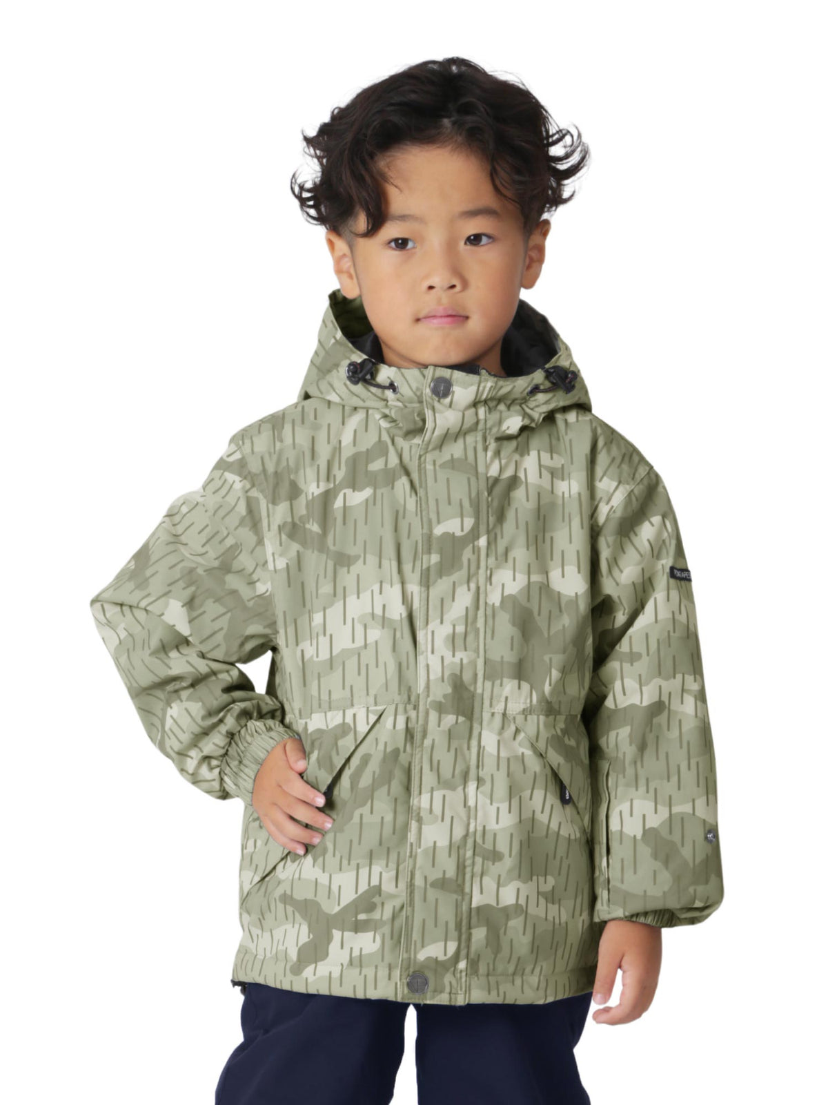 Printed Jacket 100~150 cm Snowboard Wear Junior PONTAPES PJJ-121PR
