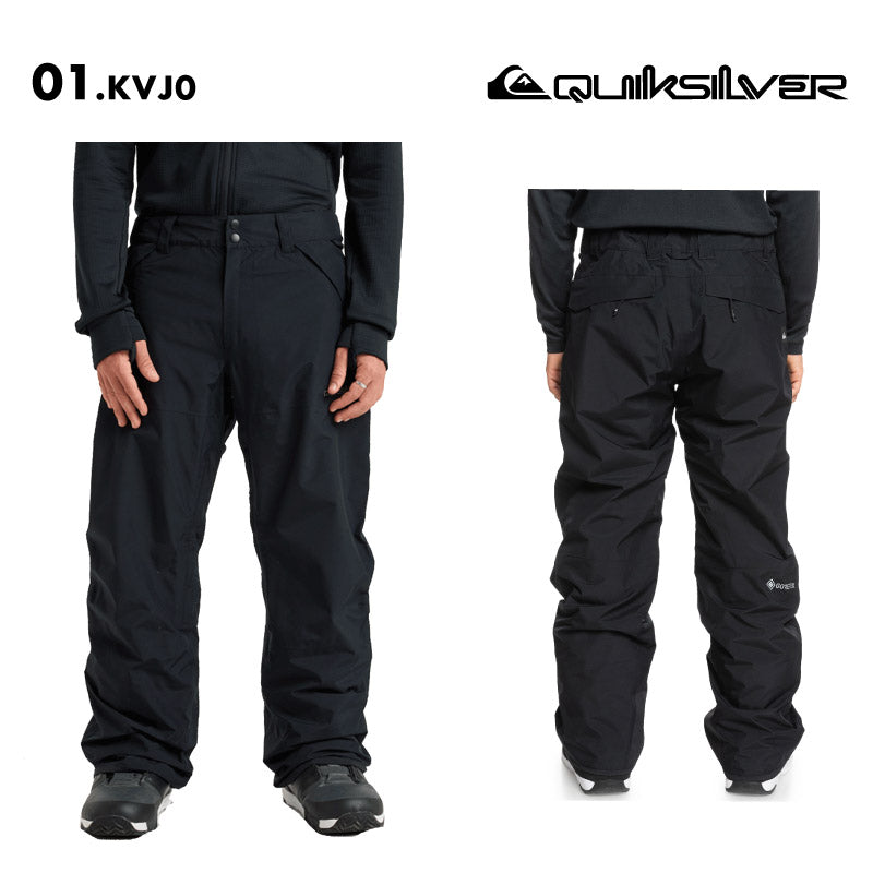 クイックシルバー スノーパンツ メンズ ベンチレーション付き GORE-TEX 2025-26スノーウェア スノー スキー スノボ スノーボード EQYTP03254 QUIKSILVER