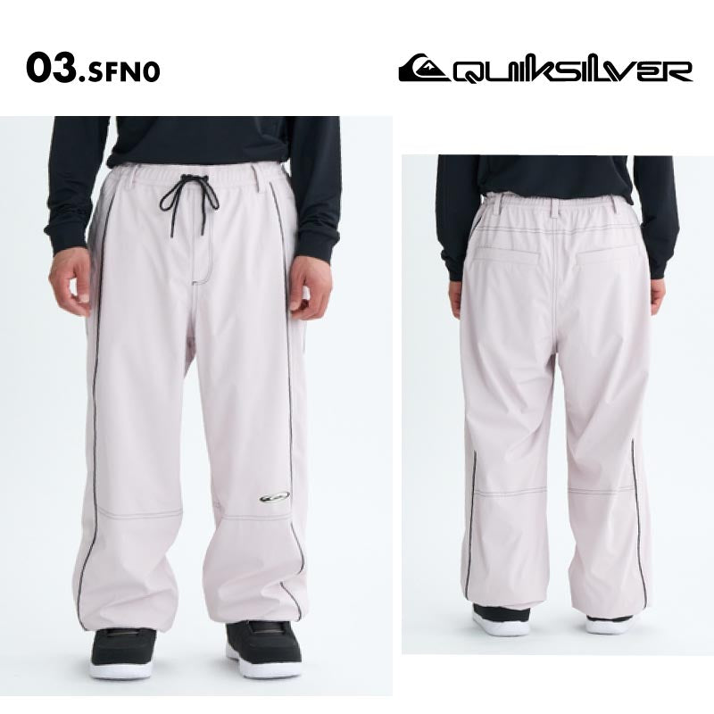 クイックシルバー メンズ スノーウェアパンツ ベンチレーション付き 2025-26 スノーウェア スノー スキー スノボ スノーボード QPT253406 QUIKSILVER