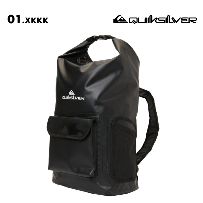 QUIKSILVER/クイックシルバー メンズ 防水バッグ SEA STASH MID 2025 SPRING GLOBAL QBG251303 リュック アウトドア 大容量 サーフィン 海水浴 ビーチ 海 プール キャンプ アウトドア 男性用