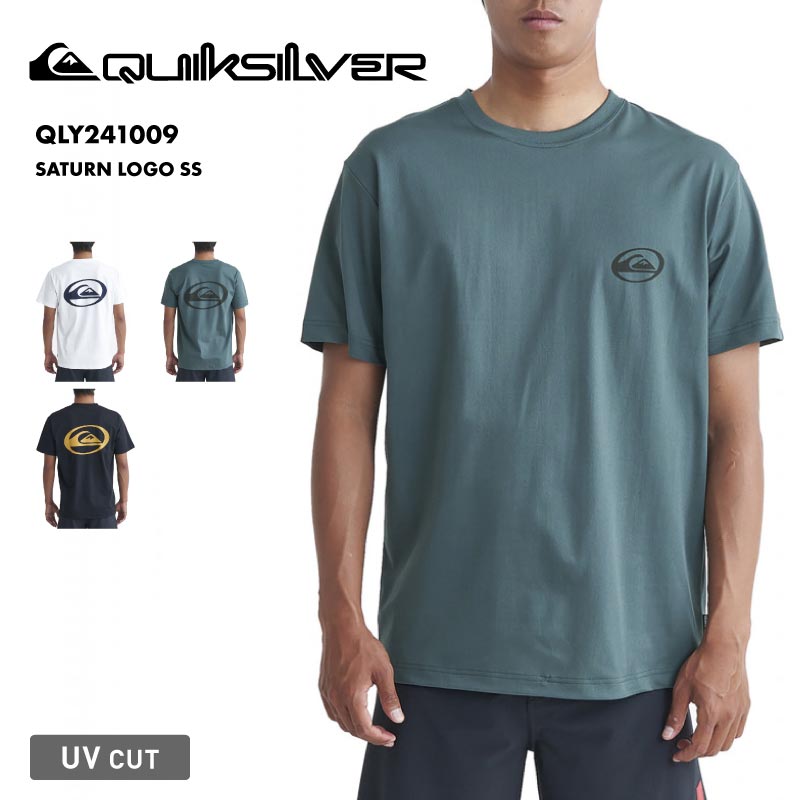 QUIKSILVER/クイックシルバー メンズ 半袖 ラッシュガードTシャツ SATURN LOGO SS 2024 SPRING QLY2の通販|  OC STYLE公式ストア