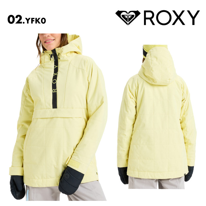 ROXY/ロキシー レディース スノージャケット RADIANT LINES OVERHEAD JK 2025-26SNOW ERJTJ03517 スノーウェア スノー スキー スノボ スノーボード スノボウェア スキーウェア ジャケット単品 女性用