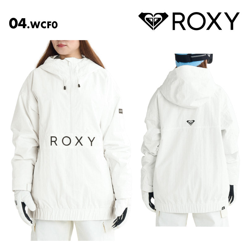 ROXY/ロキシー レディース スノージャケット ALPHA ANORAK JK 2025-26SNOW GRJTJ03009 スノーウェア スノー スキー スノボ スノーボード スノボウェア スキーウェア ジャケット単品 防寒 ブランド 女性用