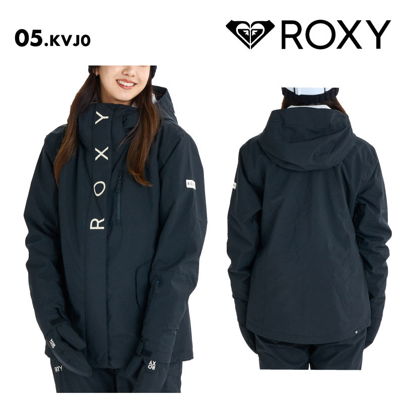 ROXY/ロキシー レディース スノージャケット ROXY JETTY SOLID NP JK 2025-26SNOW GRJTJ03006 スノーウェア スノー スキー スノボ スノーボード スノボウェア スキーウェア ジャケット単品 防寒 ブランド 女性用