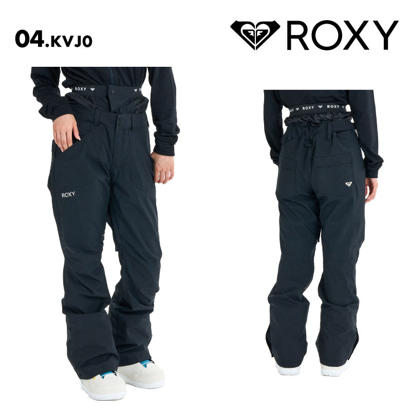 ROXY/ロキシー レディース スノーパンツ SNOWHOLIC PT 2025-26SNOW GRJTP03001 スノーウェア スノー スキー スノボ スノーボード スノボウェア スキーウェア パンツ単品 防寒 ブランド 女性用