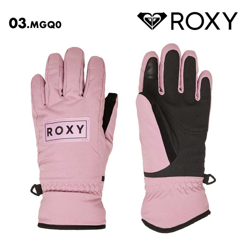 ROXY/ロキシー ジュニア ジュニア 5指グローブ FRESHFIELD GIRL GLOVES 2025-26SNOW ERGHN03047 スノーグローブ 手袋 スノー スキー スノボ スノーボード 耐水 防寒 ブランド シンプル ジュニア 子供用 こども用 男の子用 女の子用