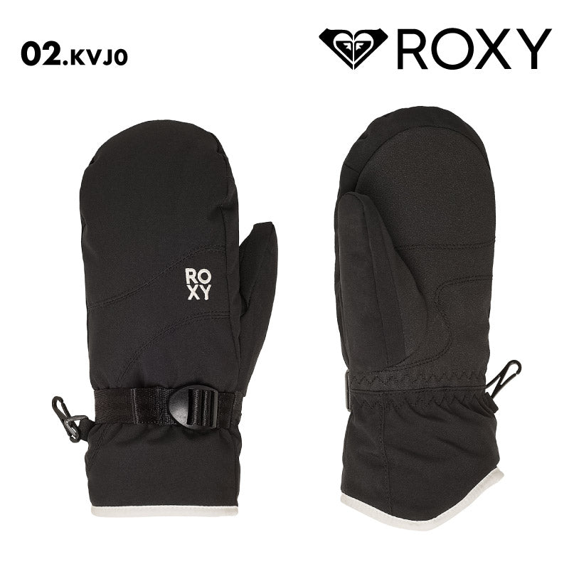 ROXY/ロキシー ジュニア ジュニア ミトングローブ ROXY JETTY GIRL SOLID MITT 2025-26SNOW ERGHN03050 スノーグローブ 手袋 スノー スキー スノボ スノーボード 耐水 防寒 ブランド かわいい ジュニア 子供用 こども用 男の子用 女の子用