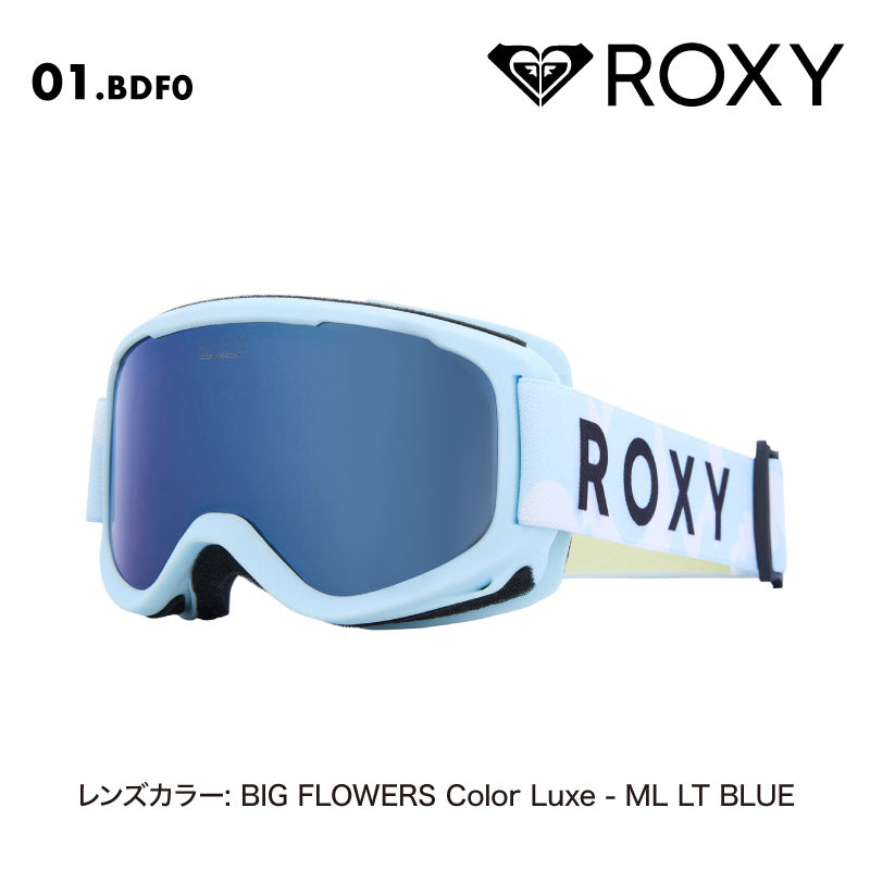 【20周年記念SALE】 7,740円→5,990円 ROXY/ロキシー ジュニア ジュニア スノーゴーグル SWEETPEA 2025-26SNOW ERLTG03005 スノボ スノーボード スキー スノーボード ウインタースポーツ UVカット くもり防止 キズ防止 メガネ可 ジュニア 子供用 こども用 男の子用 女の子用