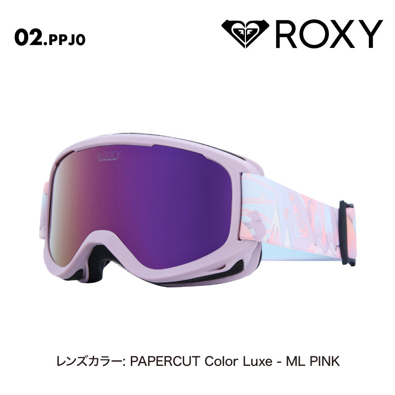ROXY/ロキシー ジュニア ジュニア スノーゴーグル SWEETPEA 2025-26SNOW ERLTG03005 スノボ スノーボード スキー スノーボード ウインタースポーツ UVカット くもり防止 キズ防止 メガネ可 ジュニア 子供用 こども用 男の子用 女の子用