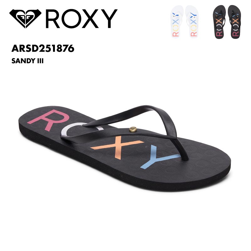 ROXY/ロキシー レディース ビーチサンダル SANDY III 2025 SPRING FOOT ARSD251876 ビーサン おしゃの通販|  OC STYLE公式ストア