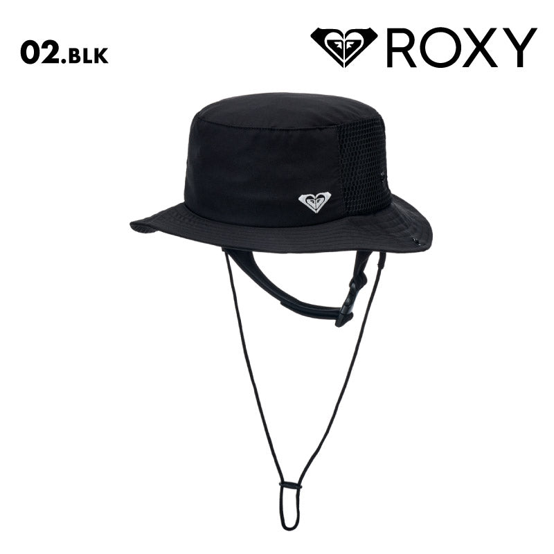 ROXY/ロキシー レディース サーフハット WR UV WATER SURF HAT 26 SPRING RSA261717 帽子 ハット 日よけ 日焼け防止 あごひも付 花柄 かわいい おしゃれ メッシュ 涼しい 女性用【メール便発送 26SS-01】