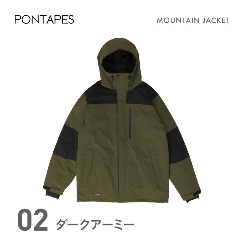 Mountain jacket snowboard wear Men's Women's PONTAPES POJ-383