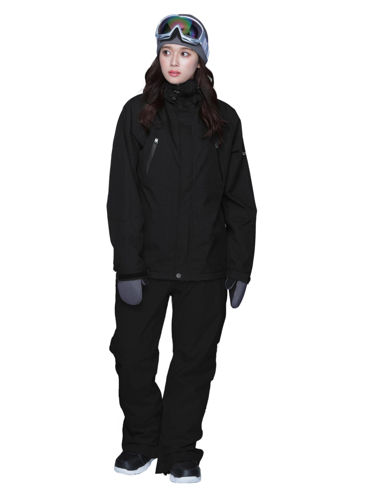 기본 상하 세트 스노우 보드웨어 여성 ICEPARDAL ISET-50