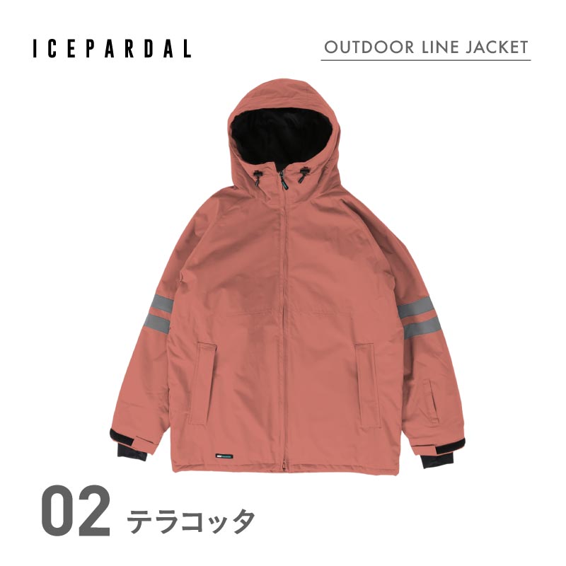 Reflector Jacket Snowboard Wear Women's ICEPARDAL ICJ-820