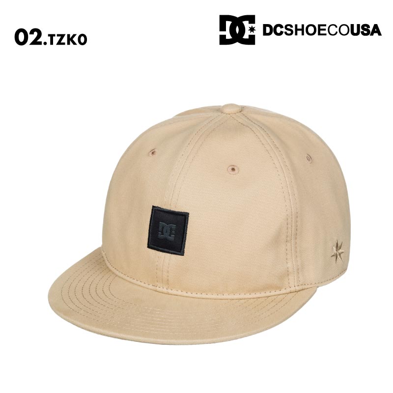 DC SHOES/ディーシー メンズ キャップ DC 1994 STRAPBACK 2025 SPRING DCP251218 帽子 ぼうし 紫外線対策 UV対策 サイズ調整 無地 シンプル ロゴ ブランド 正規品 男性用