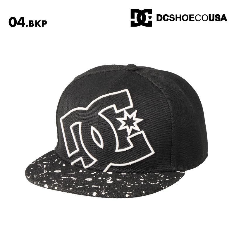 DC SHOES/ディーシー メンズ キャップ 25 DOUBLEUP SNAPBACK 2025 SPRING DCP251206 帽子 ぼうし 紫外線対策 ベースボールキャップ サイズ調整 無地 シンプル ロゴ ブランド 正規品 男性用