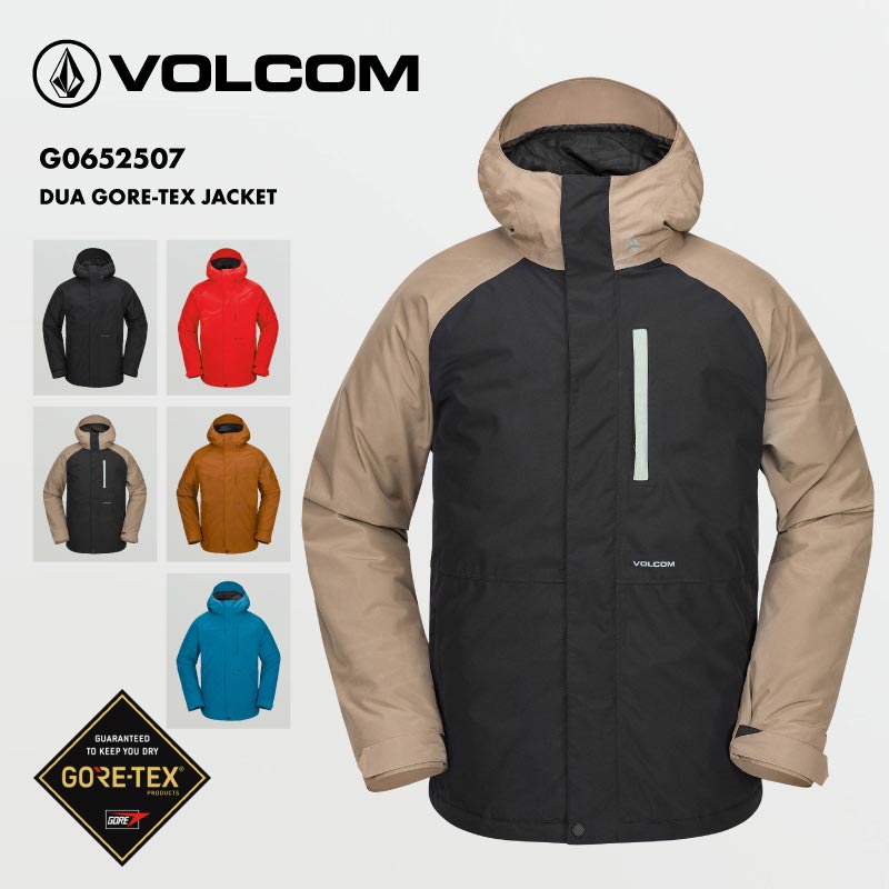 VOLCOM/ボルコム メンズ GORE-TEX スノージャケット DUA GORE-TEX JACKET 2025 SNOW G06525の通販|  OC STYLE公式ストア