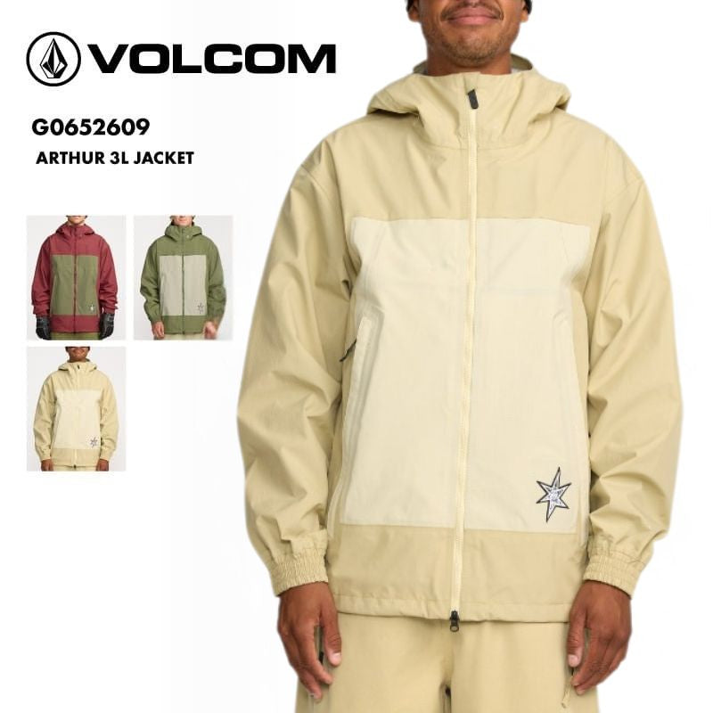 VOLCOM/ボルコム スノーボードウェア メンズ スノージャケット ARTHUR