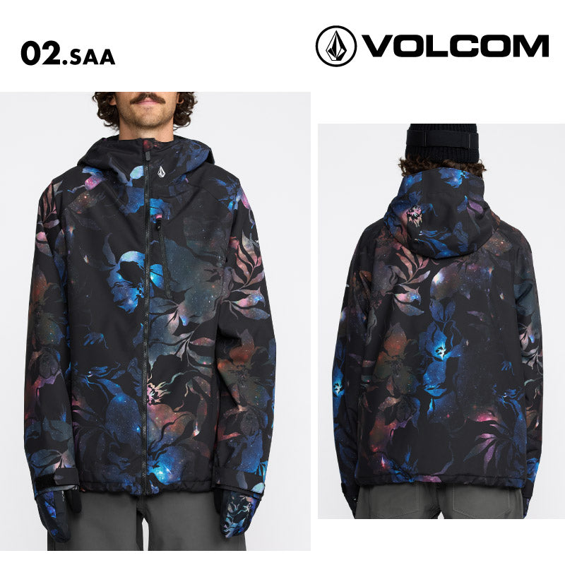 VOLCOM/ボルコム スノーボードウェア メンズ スノージャケット 2836 INS JACKET 2026 SNOW G0452606 スノーウェア スノボウェア スノーボード スキー ジャケット単品 ゲレンデ 防寒着 アウター ブランド 男性用