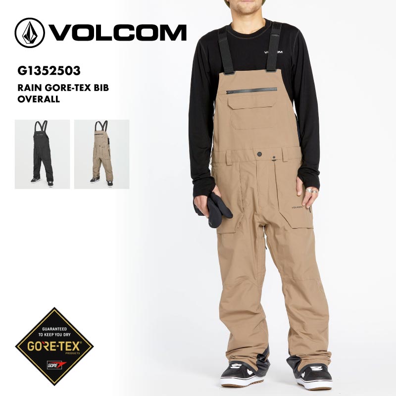 VOLCOM/ボルコム メンズ GORE-TEX スノー ビブパンツ RAIN GORE-TEX BIB OVERALL 2025 SNOWの通販|  OC STYLE公式ストア