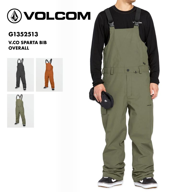 VOLCOM/ボルコム メンズ スノーウェア ビブパンツ V.CO SPARTA BIB OVERALL 2025 SNOW G135251の通販|  OC STYLE公式ストア