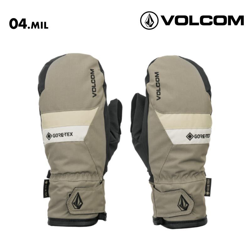VOLCOM/ボルコム メンズ GORE-TEX ミトングローブ STAY DRY GORE-TEX MITT 2026 SNOW J6852605 スノーグローブ スノーボードグローブ スノボグローブ スキーグローブ スキー スノボ スノーボード 手袋 防寒 保温 男性用