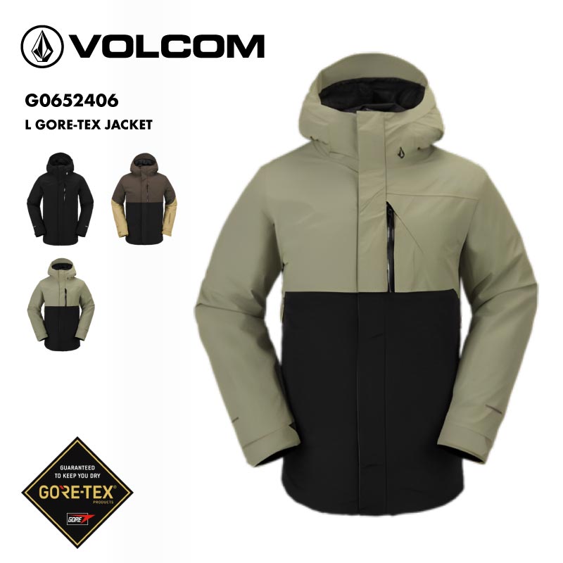 VOLCOM/ボルコム メンズ GORE-TEX スノージャケット G0652406 スノージャケット スノボウェア スノーウェア スキーウ