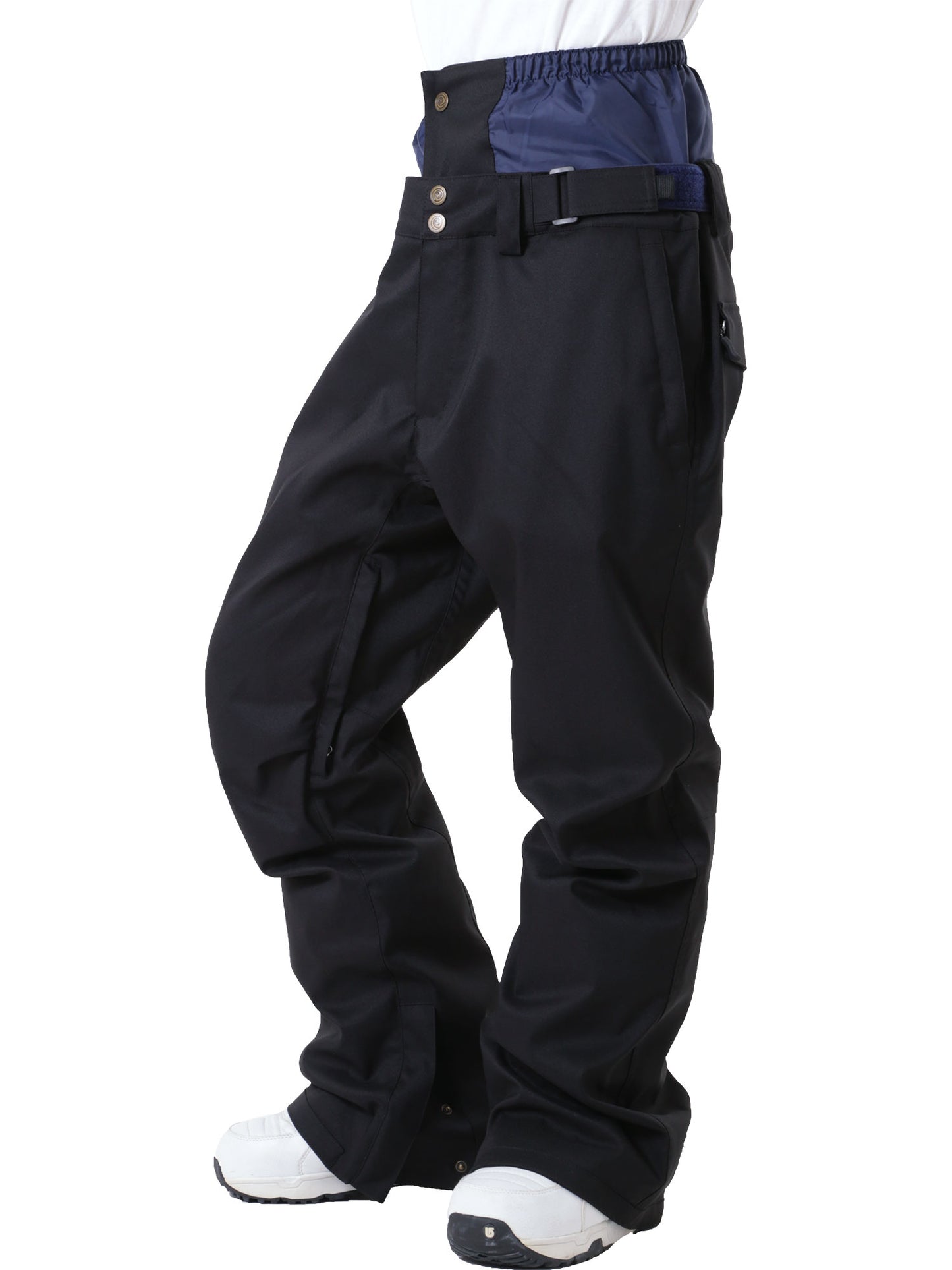 スノーボードウェア メンズ レディース パンツ単品 ベーシック 無地 レギュラーシルエット 防寒 撥水 防風 24-25モデル namelessage/ネームレスエイジ age-736ST