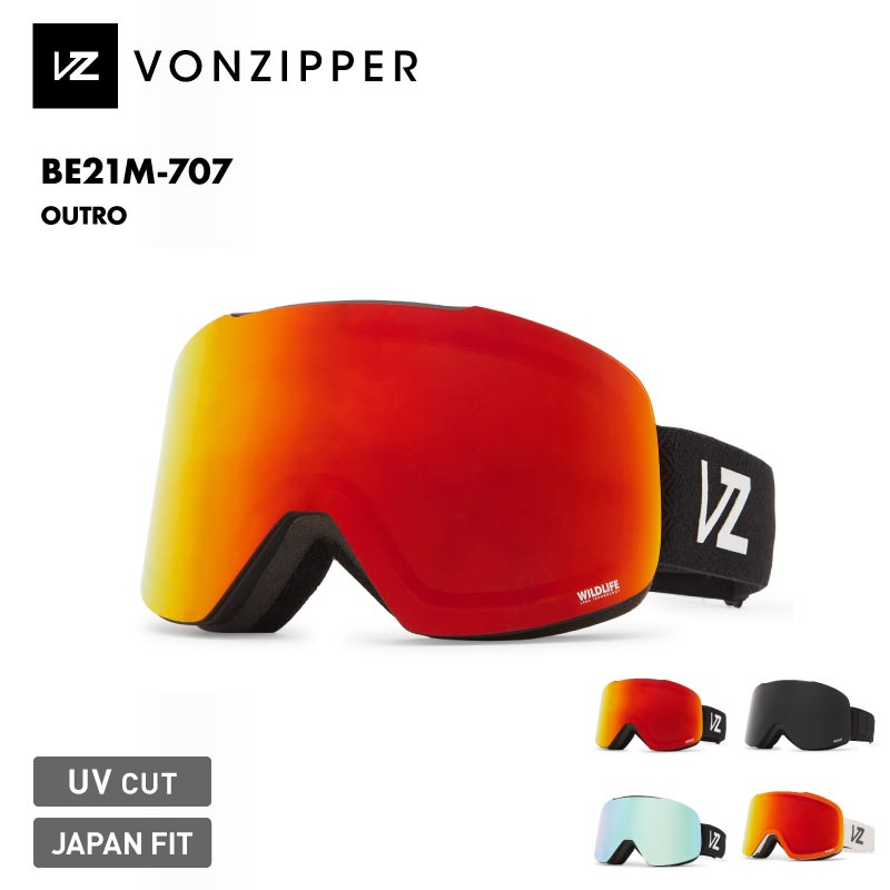 VONZIPPER/ボンジッパー メンズ 平面レンズ ゴーグル OUTRO 2024-25 SNOW BE21M-707 スノボ スノーボーの通販|  OC STYLE公式ストア