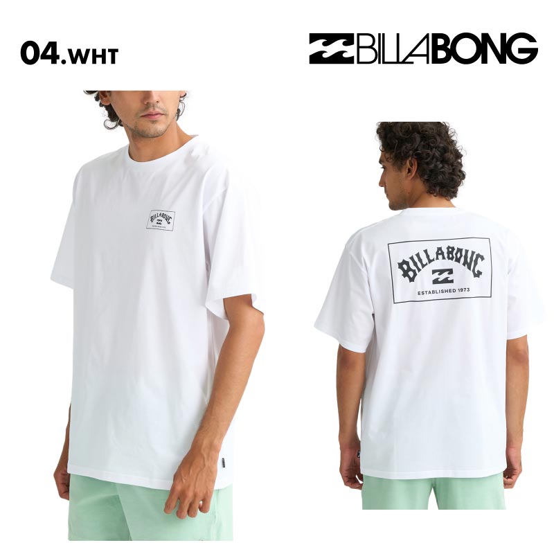 BILLABONG/ビラボン メンズ 半袖 ラッシュガード SURF FLEX TEE 2026 SPRING BG011-858 水着 紫外線対策 日焼け防止 サーフィン 海水浴 ビーチ SUP おしゃれ 水陸両用 正規品 男性用【メール便発送 26SS-02】