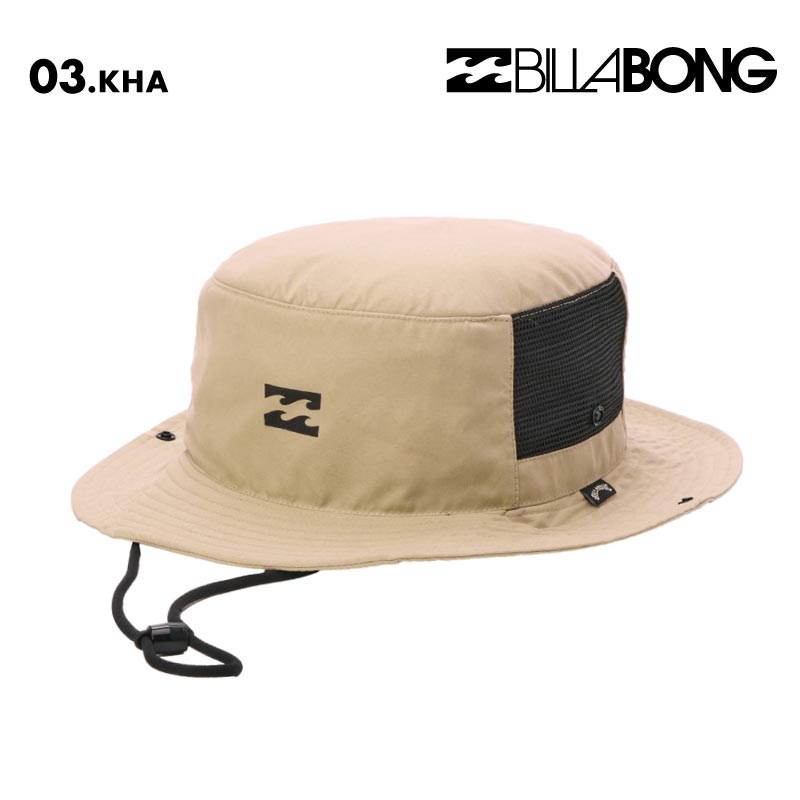 BILLABONG/ビラボン メンズ サーフハット SURF HAT 2026 SPRING BG011-911 帽子 紫外線対策 日焼け防止 サーフィン 海水浴 メッシュ あごひも ループストラップ付 水陸両用 正規品 男性用【メール便発送 26SS-02】