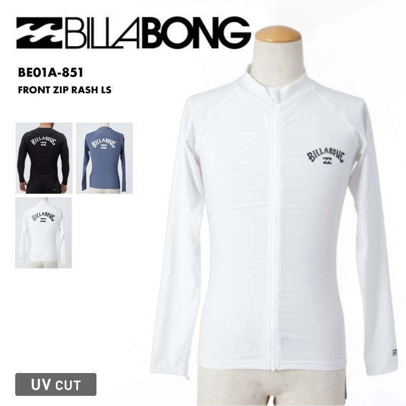 倉庫一掃大SALE] BILLABONG/ビラボン メンズ 長袖 ジップ ラッシュ