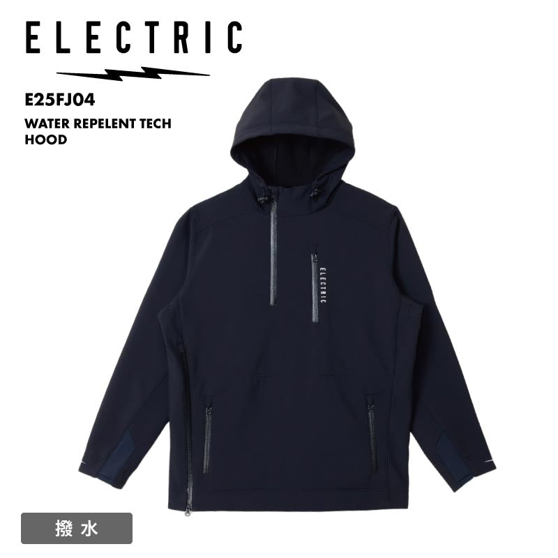 ELECTRIC/エレクトリック メンズ スノージャケット WATER REPELENT TECH HOOD 2025 FALL WINTER E25FJ04 スノーウェア スノーボードウェア スノボウェア スキーウェア 上着 アウター 防寒 シンプル ロゴ ブランド 男性用