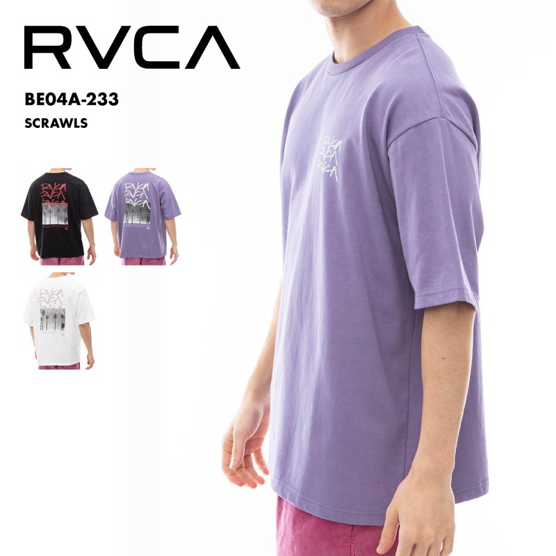 RVCA/ルーカ メンズ Tシャツ SCRAWLS 2024 SUMMER BE04A-233 半袖 夏服 トップス プリント おしゃれ ブの通販|  OC STYLE公式ストア