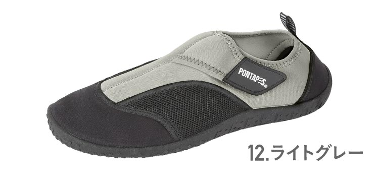 해양 신발 18cm ~ 28cm 비치 신발 아쿠아 신발 워터 신발 비치 샌들 바위밭 모래 해변 스노클링 다이빙 남성 여성 키즈 주니어 어린이용 POMS-2100