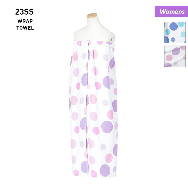 CALIFORNIA SHORE Women's Wrap Towel 223104 Rolled Towel Beach Towel Bath Towel Beach Sea Bathing Pool For Women