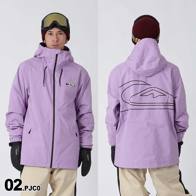 QUIKSILVER/クイックシルバー メンズ スノーボードウェア ジャケット EQYTJ03436 スノージャケット スノボウェア スノーウェア スキーウェア 上 防寒 ウインタースポーツ 男性用