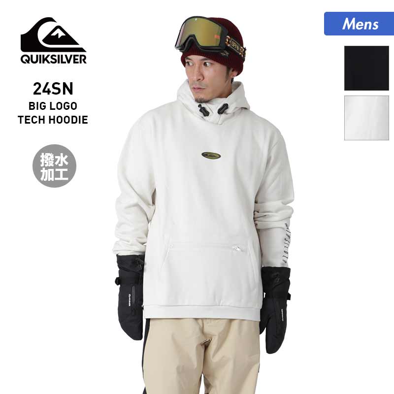 QUIKSILVER/クイックシルバー メンズ フードパーカー EQYFT04786 フード付パーカー フード付き インナー スウェット 上 ロゴ ウインタースポーツ 男性用