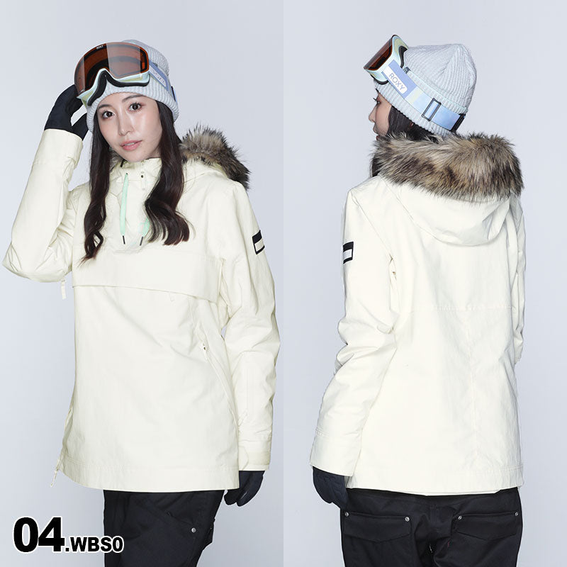 ROXY/ロキシー レディース スノーボードウェア ジャケット ERJTJ03370 プルオーバー スノーウェア スノボウェア スノージャケット スキーウェア ウエア ボードウェア アノラックジャケット 女性用