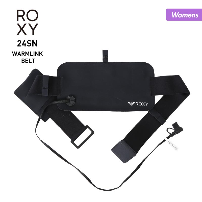 【71%OFF】 クリアランスセール ROXY/ロキシー レディース ヒートシステム搭載ベルト ERJAA04186 ストレッチベルト USBケーブル バッテリー使用 防寒 女性用