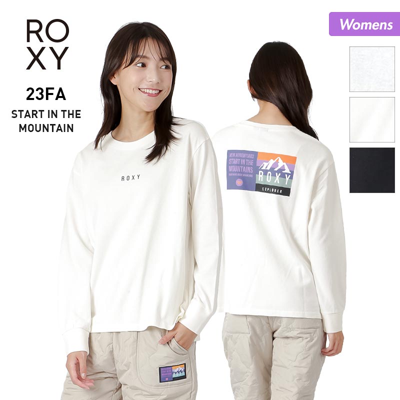 ROXY/ロキシー レディース ロングTシャツ RLT234808 長袖 ティーシャツ