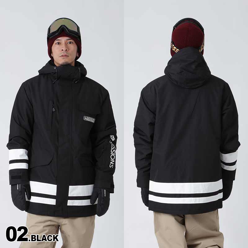 SESSIONS/セッションズ メンズ スノーウェアジャケット SSFW230005 スノージャケット スノボウェア スノーウェア スキーウェア 上 防寒 ウインタースポーツ 男性用