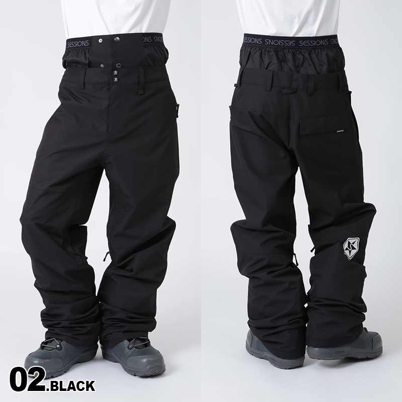 SESSIONS/セッションズ メンズ スノーウェアパンツ SSFW230025 スノーパンツ スノボウェア スノーウェア スキーウェア 下 防寒 ウインタースポーツ 男性用