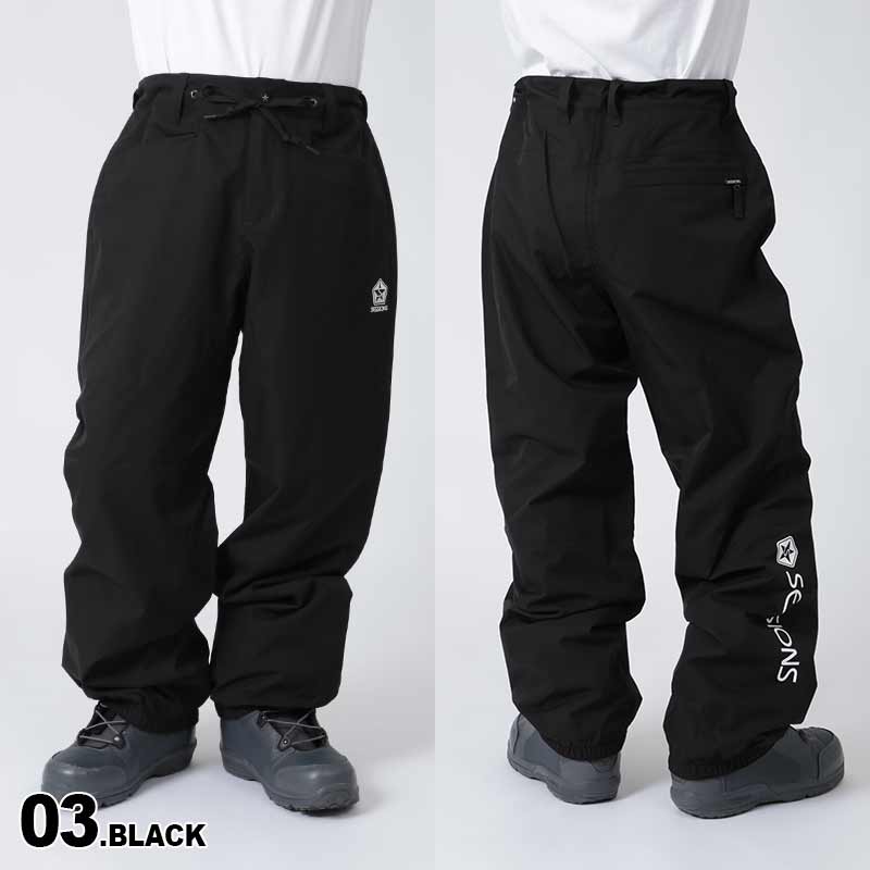 SESSIONS/セッションズ メンズ スノーウェア ジョガーパンツ SSFW230011 スノーパンツ スノボウェア スノーウェア スキーウェア 下 防寒 ウインタースポーツ 男性用