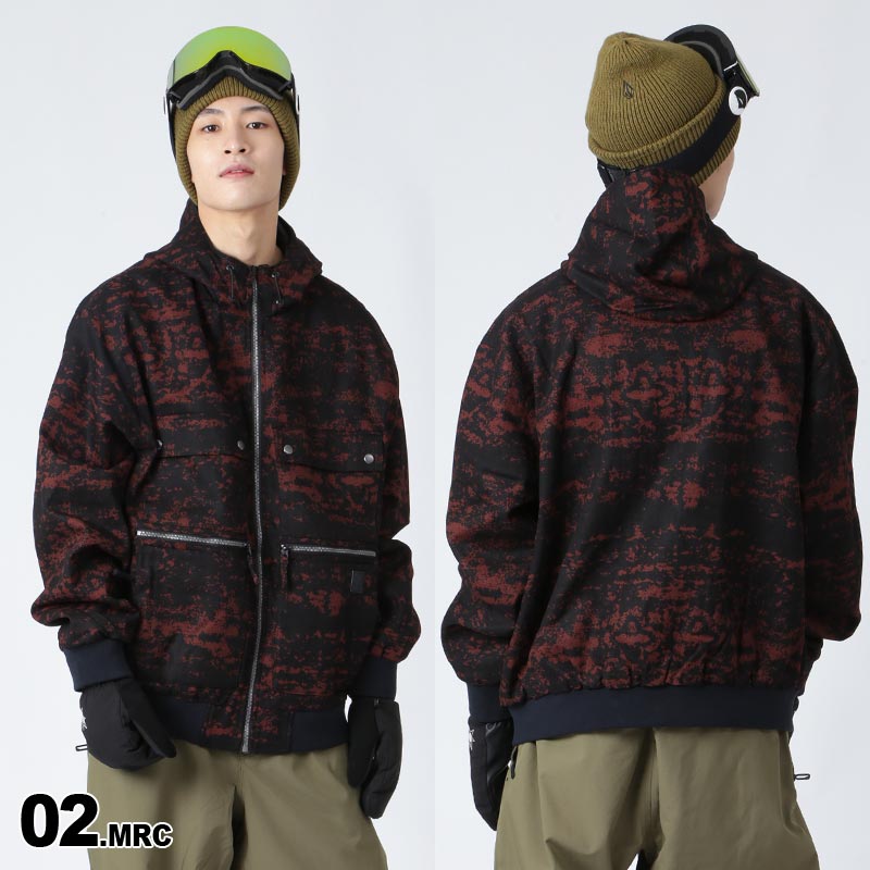 VOLCOM/ボルコム メンズ ジャケット G1652400 スノージャケット スノボウェア スノーウェア スキーウェア 上 防寒 コラボ ストリート 男性用