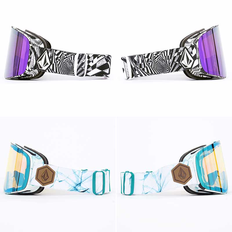 VOLCOM/ボルコム メンズ スノーゴーグル VG54238メガネ対応ヘルメット対応替えレンズスキーウインタースポーツ保護スノボゴーグルUVカット男性用