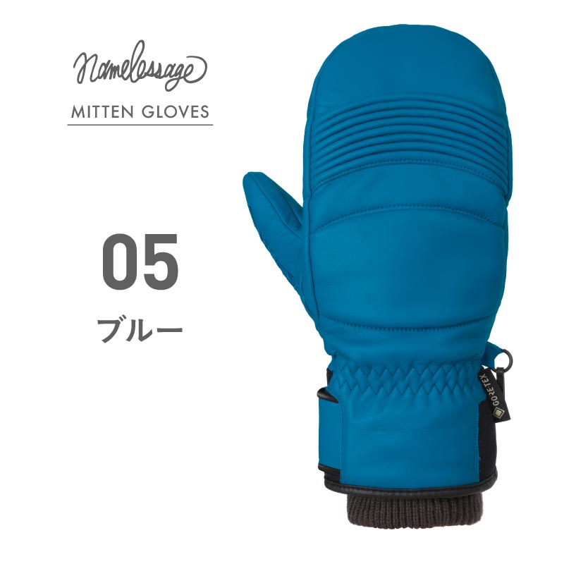 GORE-TEX smartphone touch compatible snow gloves men's women's namelessage AGE-34ML