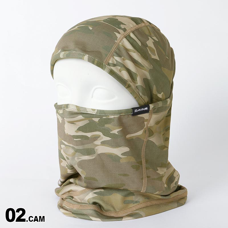 DAKINE/ダカイン メンズ バラクラバ BD232-920 フード付きネックウォーマー 首元 防寒 速乾性 アウトドア ワンポイント スキー スノーボード スノボ ウインタースポーツ 男性用